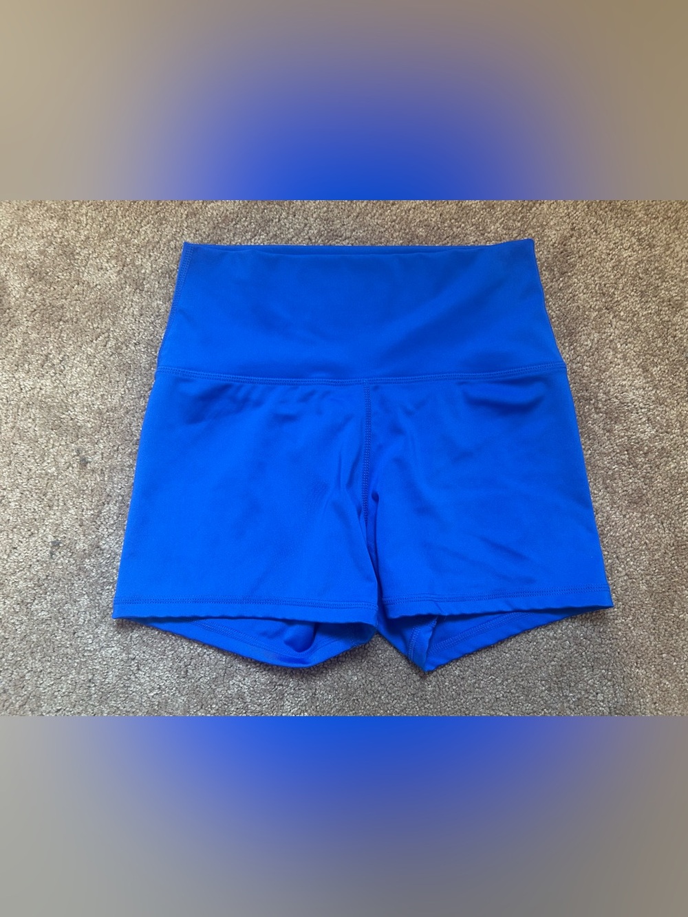Forever 21 Royal Blue High-Waist Athletic Shorts
